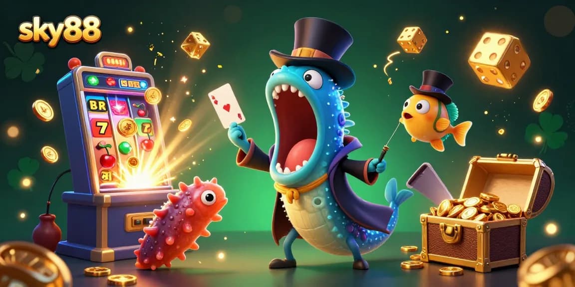 Experience thrilling wins at sky88 with enchanting 3D casino games and magical celebrations.