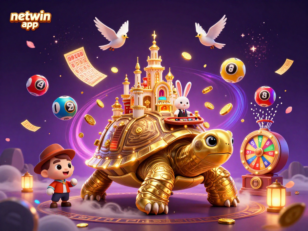 Experience the thrill with the netwin app showcasing a vibrant casino atmosphere and games.