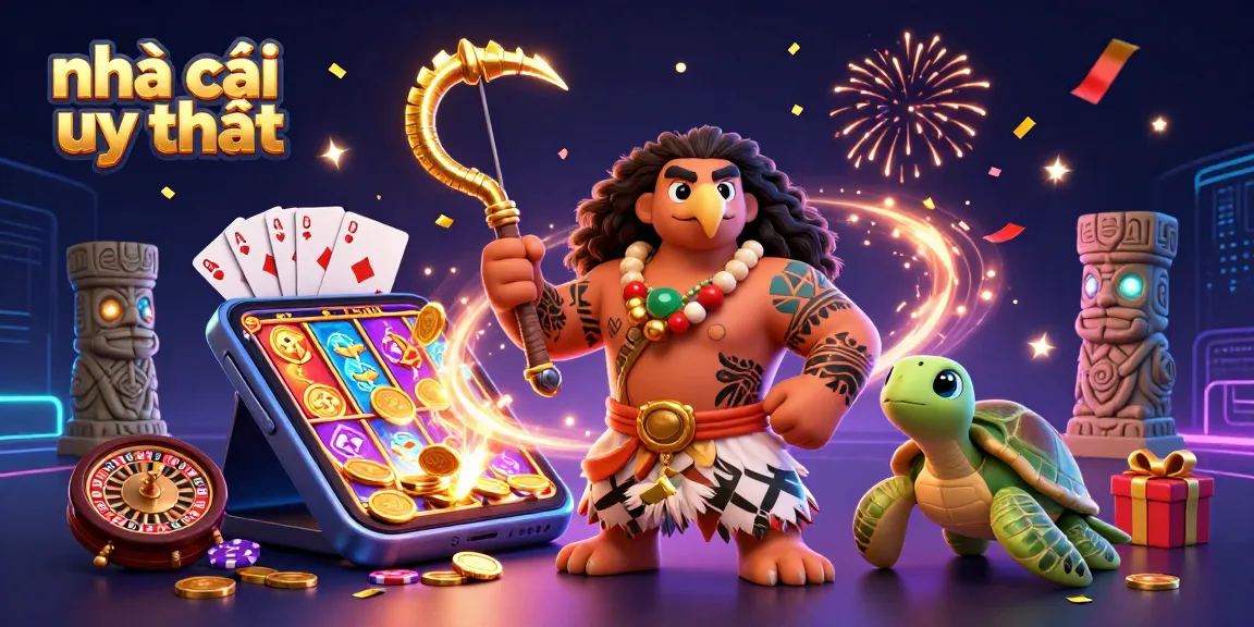 Experience the action at nhà cái uy tín with colorful slot games and dynamic casino elements.