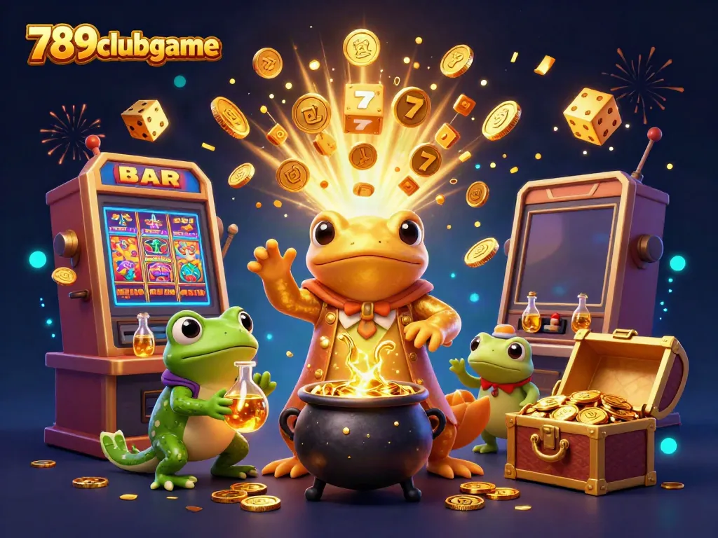 Engage in thrilling gameplay at 789clubgame with the vibrant alchemist scene and dynamic casino elements.
