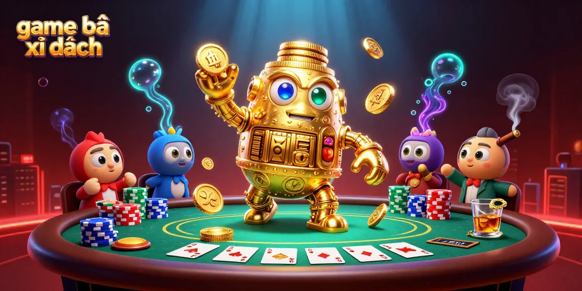 Experience game bài xì dách with vibrant energy and engaging casino elements.