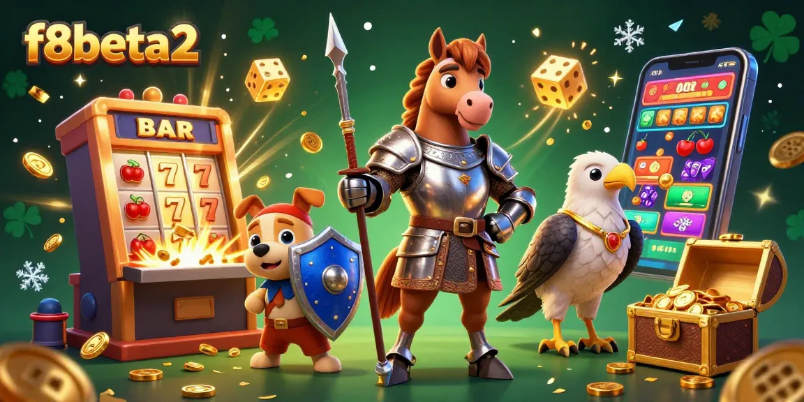 Experience thrilling jackpots and rewards with f8beta2 in this vibrant casino scene.