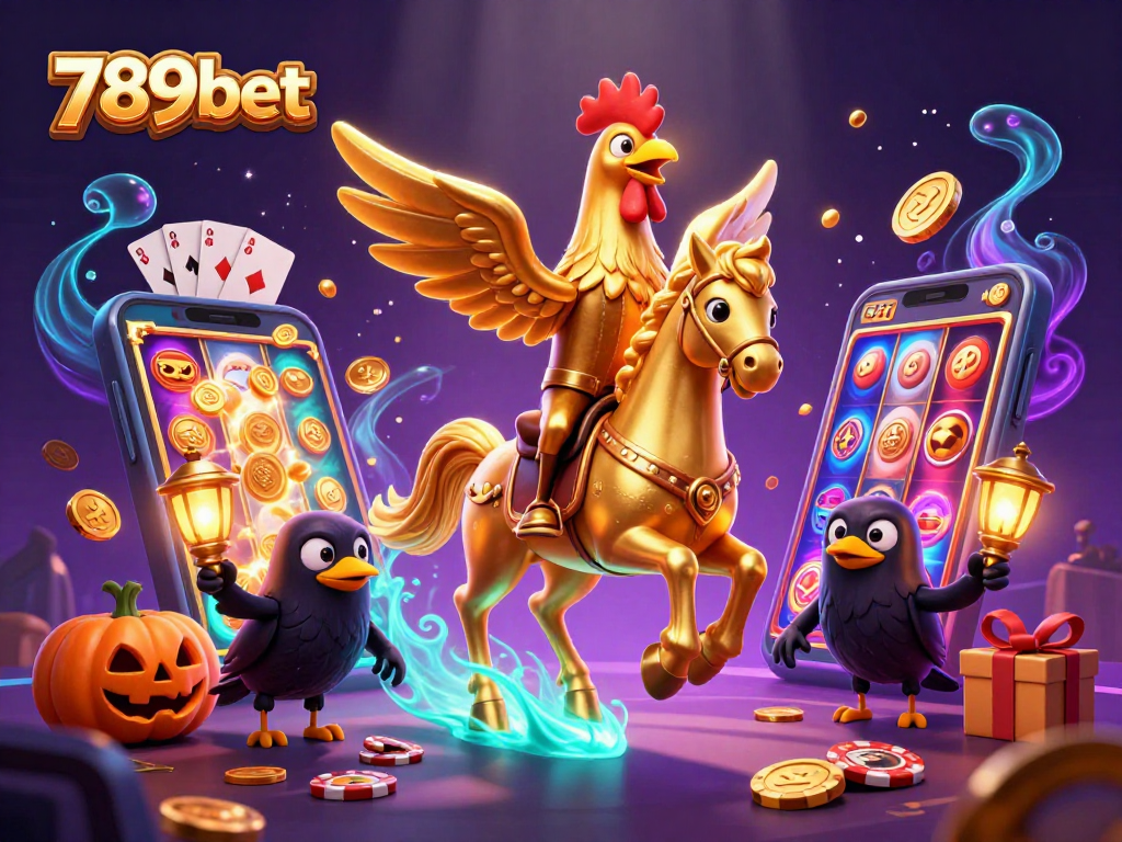 Play vibrant slot games and win big at 789bet amidst a magical casino atmosphere