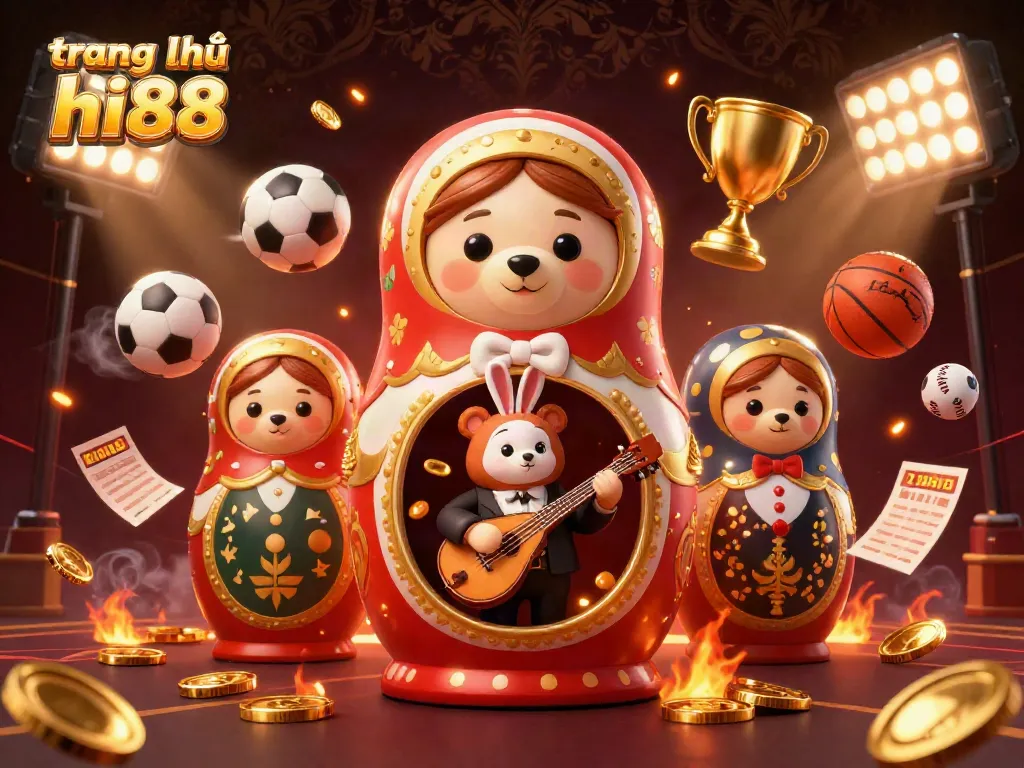 Experience exciting betting action at trang chủ hi88, where unique characters and vibrant casino elements engage gamblers.