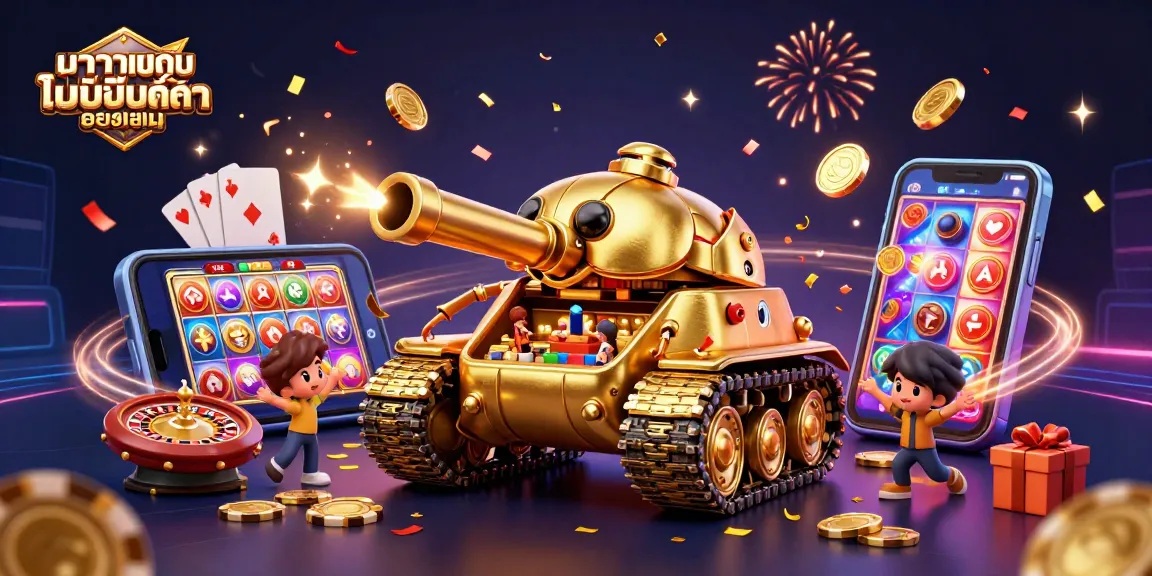 ภาพที่มี คาสิโนขนาดเล็กในรถถังด้วงทอง ร่วมกับเกมบาคาร่าฝากถอนไม่มีขั้นต่ำยอดนิยม