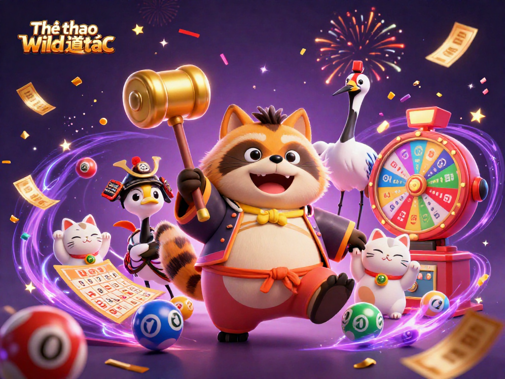 Engage in the Thể thao wild đạo tặc experience with cheerful characters and exciting gaming elements.