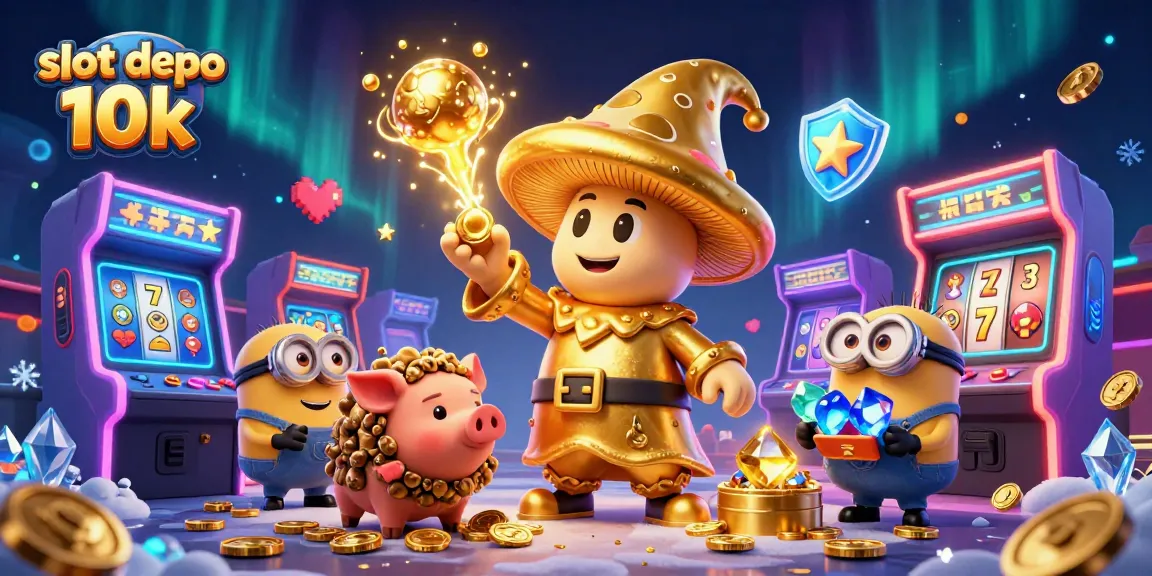 Experience thrilling slot depo 10k gaming adventures with colorful characters and casino elements