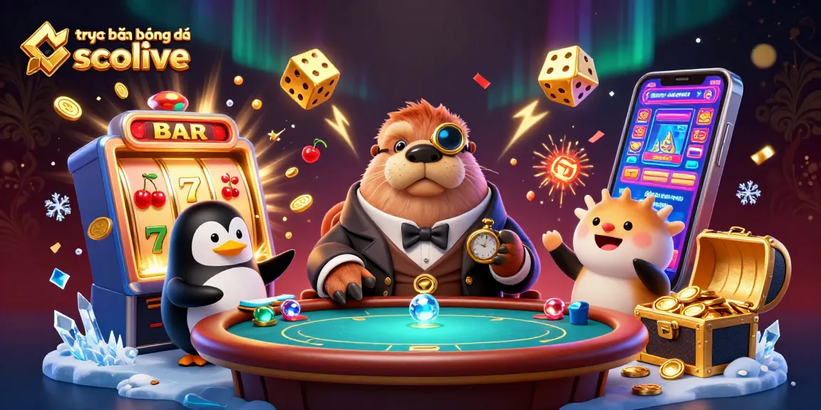 Experience trực tiếp bóng đá socolive with vibrant casino elements illustrating live betting excitement