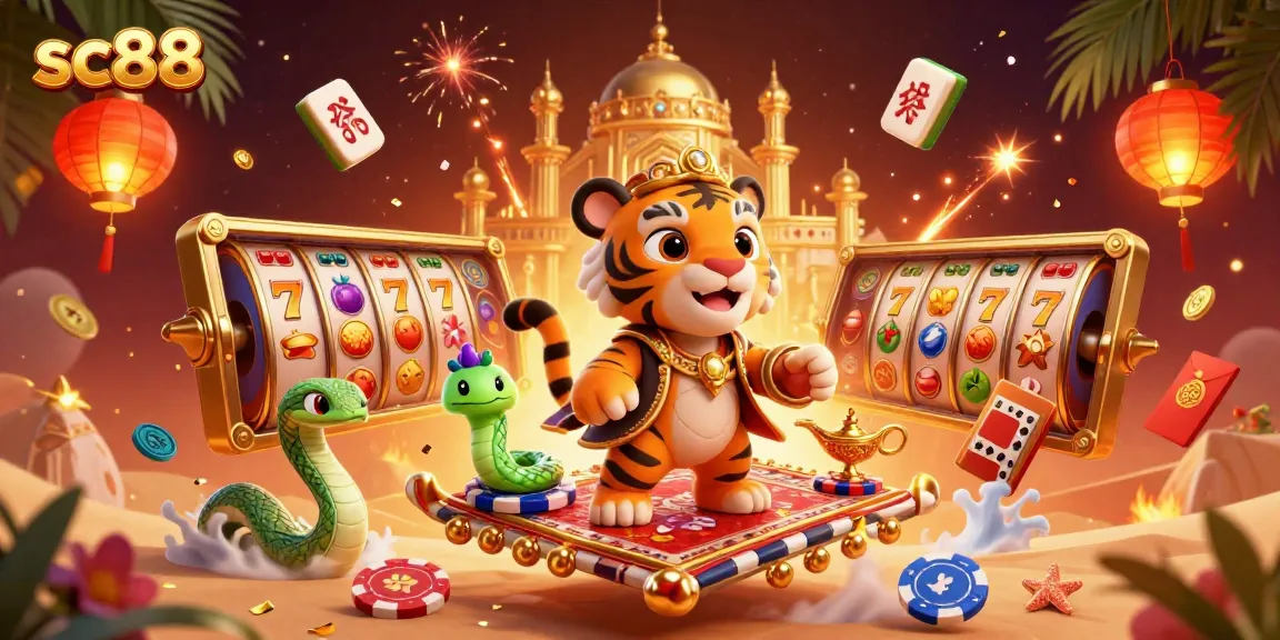 sc88 offers thrilling 3D slot games featuring vibrant characters and dynamic action.