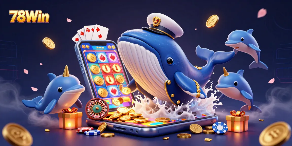 Experience thrilling wins at 78Win with a vibrant sea of coins and exciting gaming elements.
