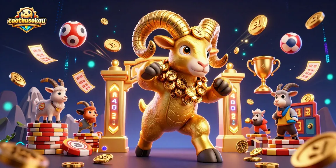 Enhance your luck with caothusoicau's golden lottery predictions featuring dynamic illustrations.
