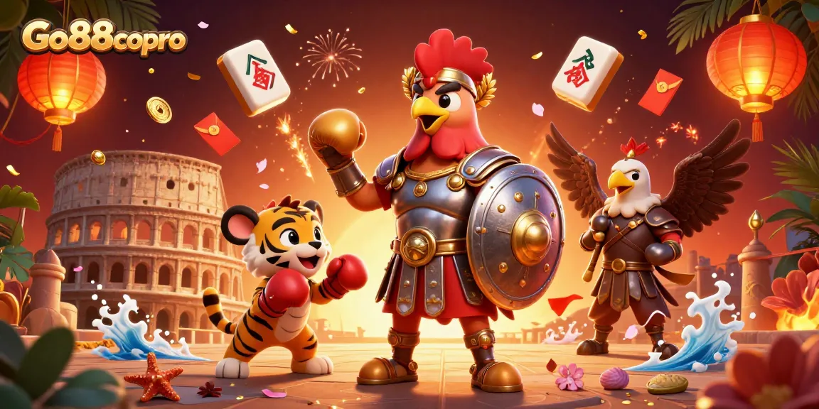 Experience thrilling gameplay with Go88copro's vibrant casino scene, showcasing glorious wins.