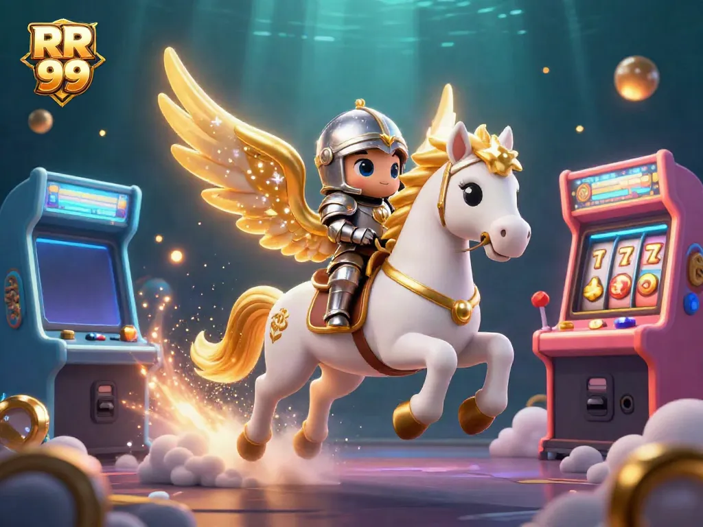 Play and win with RR 99 in an exciting 3D casino adventure filled with slot reels and mystic elements.
