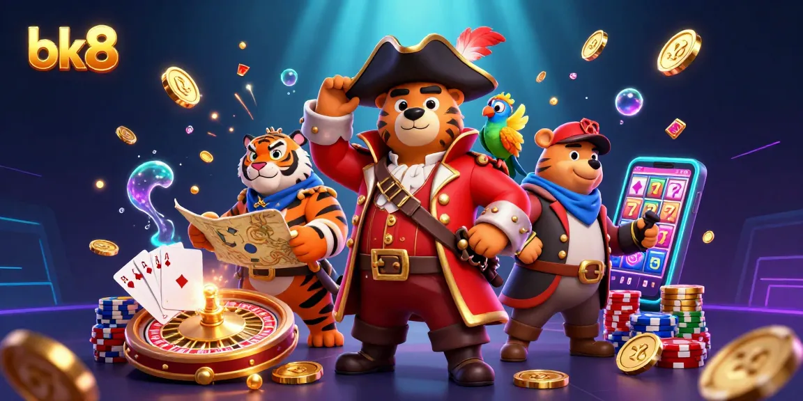 Experience thrilling gaming adventures at bk8 with vibrant coins and slots in action.