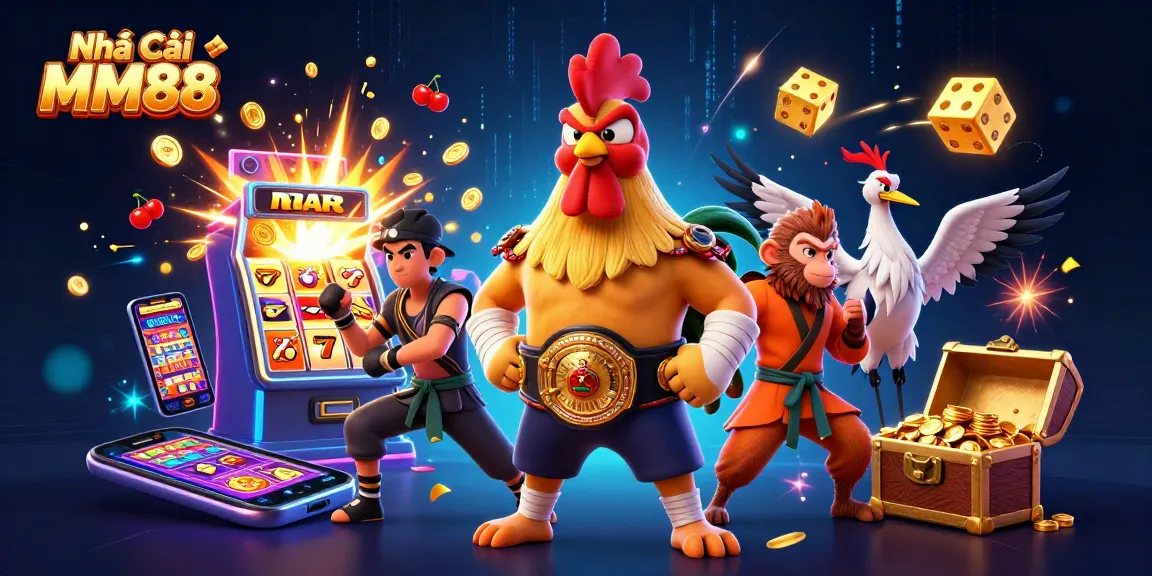 Engage with thrilling gameplay at Nhà Cái MM88, featuring vibrant casino elements and dynamic characters!