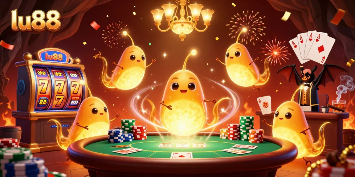 Experience thrilling gameplay at lu88 with vibrant slot machines and a lively casino atmosphere.