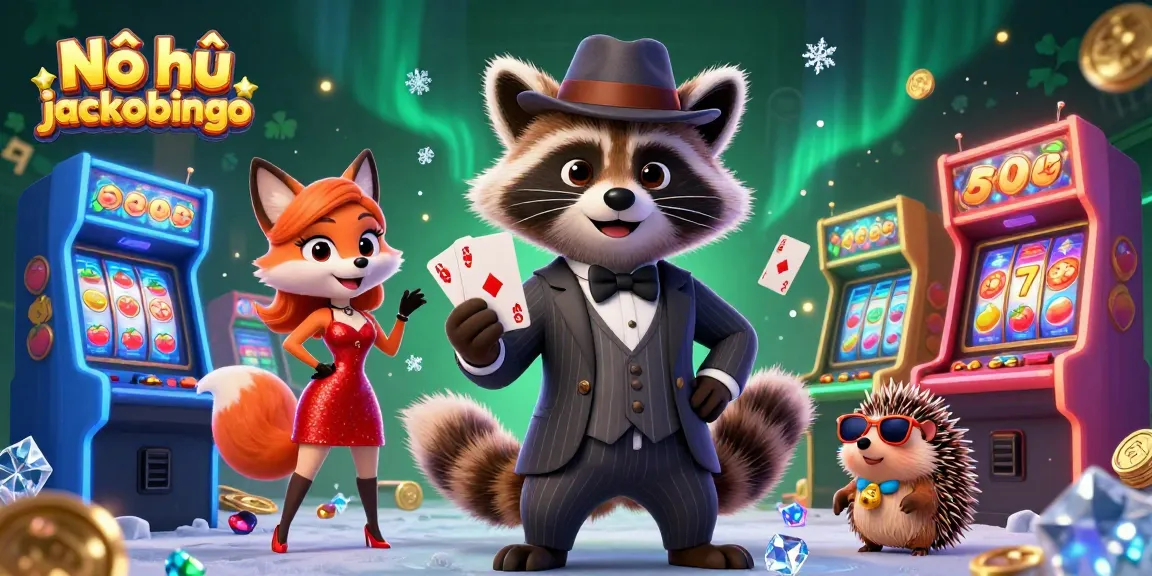 Experience the excitement of Nổ hũ jackpot bingo with immersive gaming elements and vibrant characters.