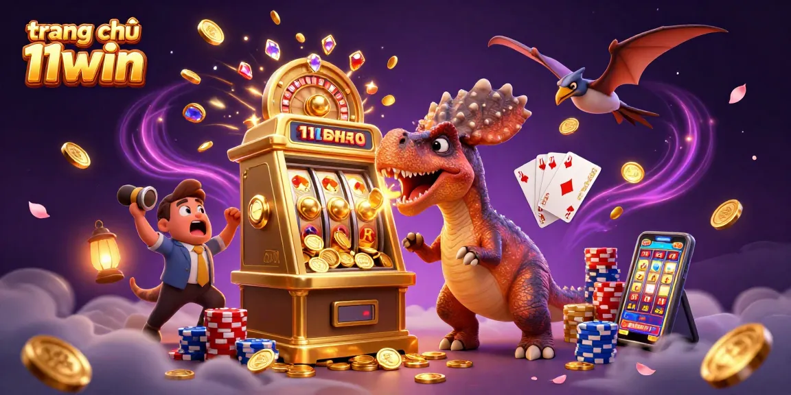 Engage in excitement at trang chủ 11win as a pachycephalosaurus wins jackpot coins!