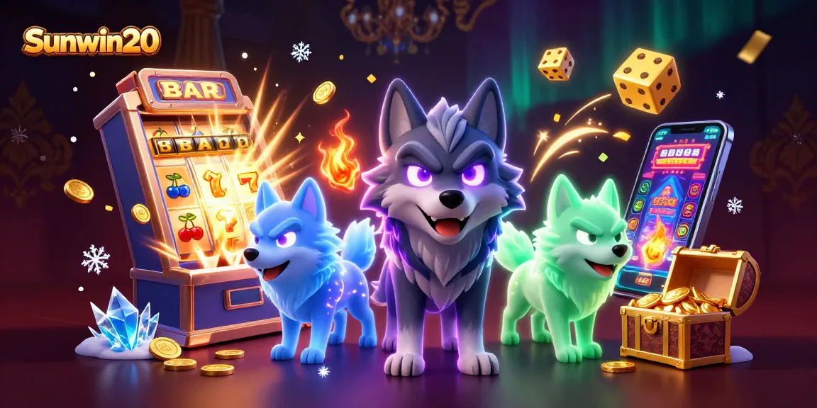Experience thrilling gameplay with Sunwin20's 3D casino adventure featuring dynamic slot machine action.