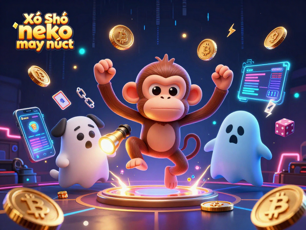Xổ Số neko may mắn showcases dynamic casino elements with charming characters for gaming excitement.