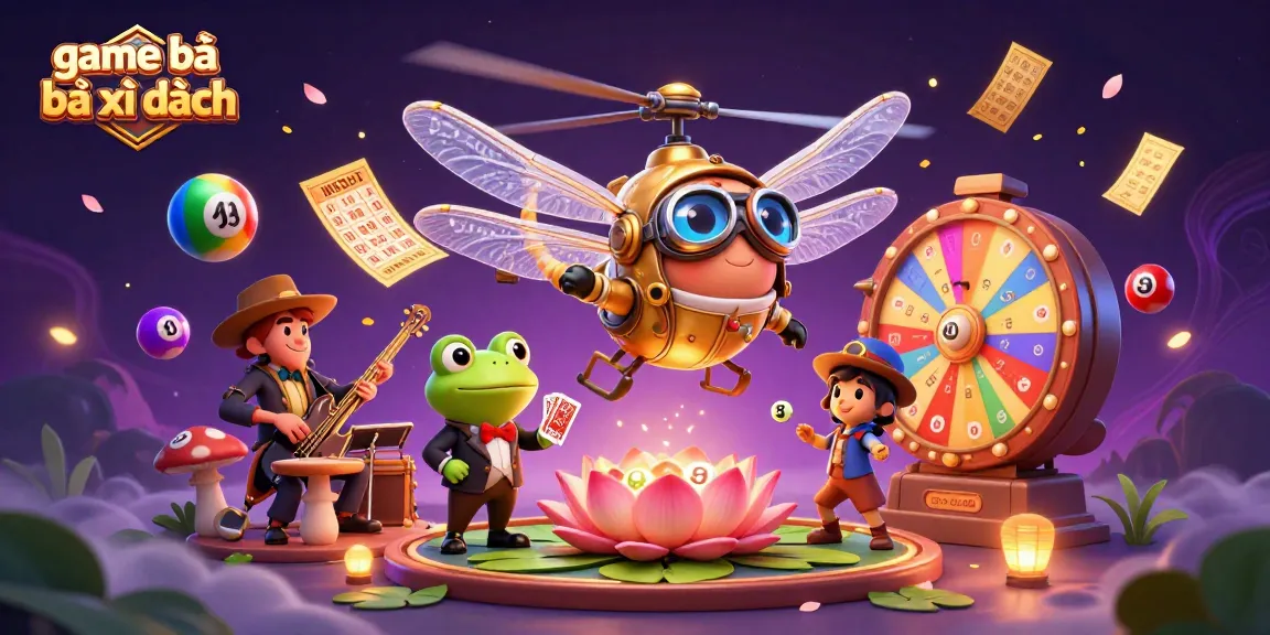 Experience engaging game bài bài xì dách in a lively casino scene with dynamic characters and colorful elements.