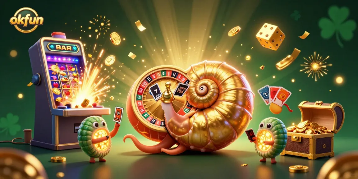 Experience thrill with okfun's vibrant online casino scene featuring massive wins and game excitement.