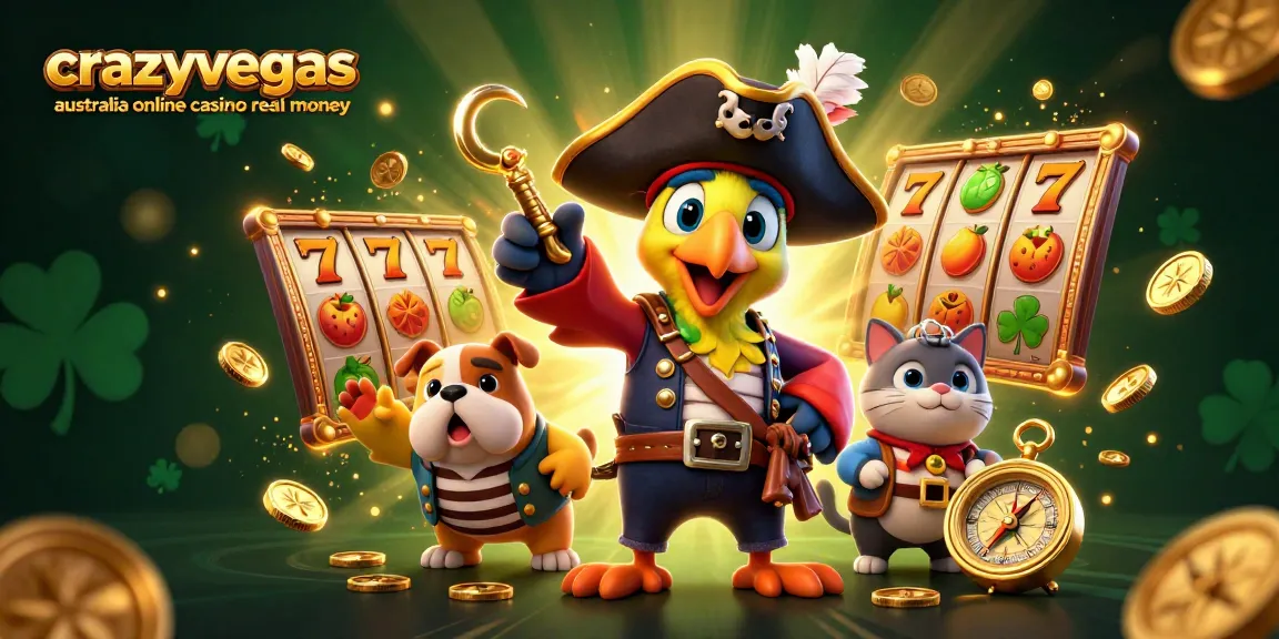 Experience the excitement of crazyvegas australia online casino real money with slots, vibrant characters, and thrilling action.