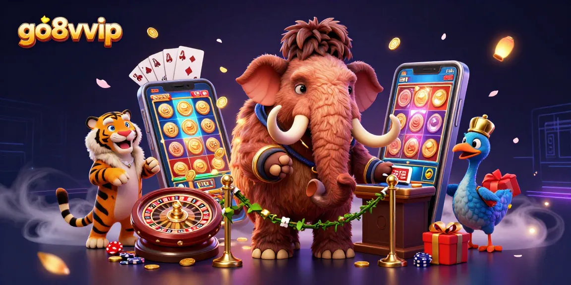 Win big at go8vvip with the vibrant casino scene featuring exciting characters and dynamic game elements.
