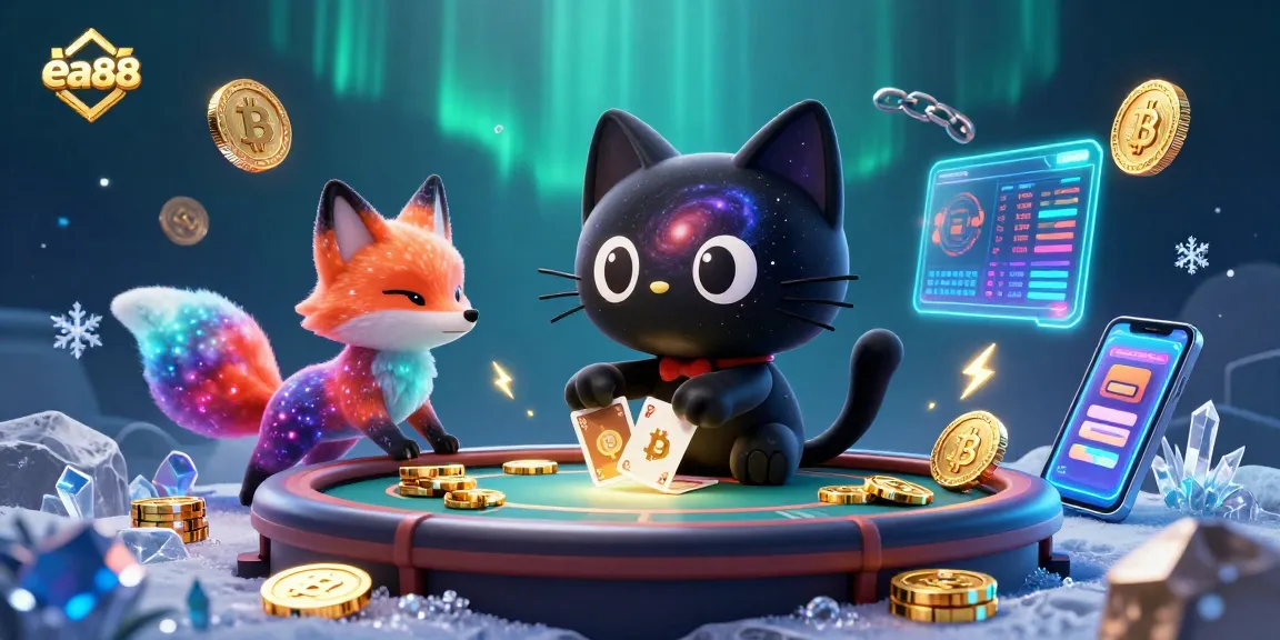 Engage with the cosmic casino experience at ea88, where the black hole cat compels with its gravitational charm.