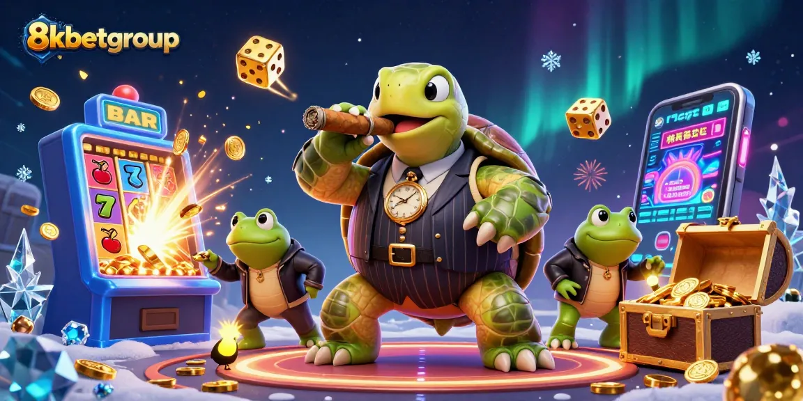 Experience the excitement of 8kbetgroup with cartoon characters and vibrant casino themes.