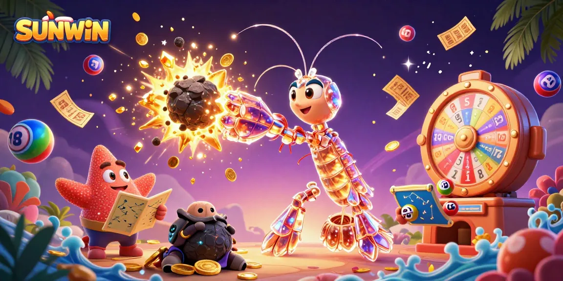 SUNWIN offers an exciting online casino experience with vibrant games, colorful lottery elements, and dynamic engagement.
