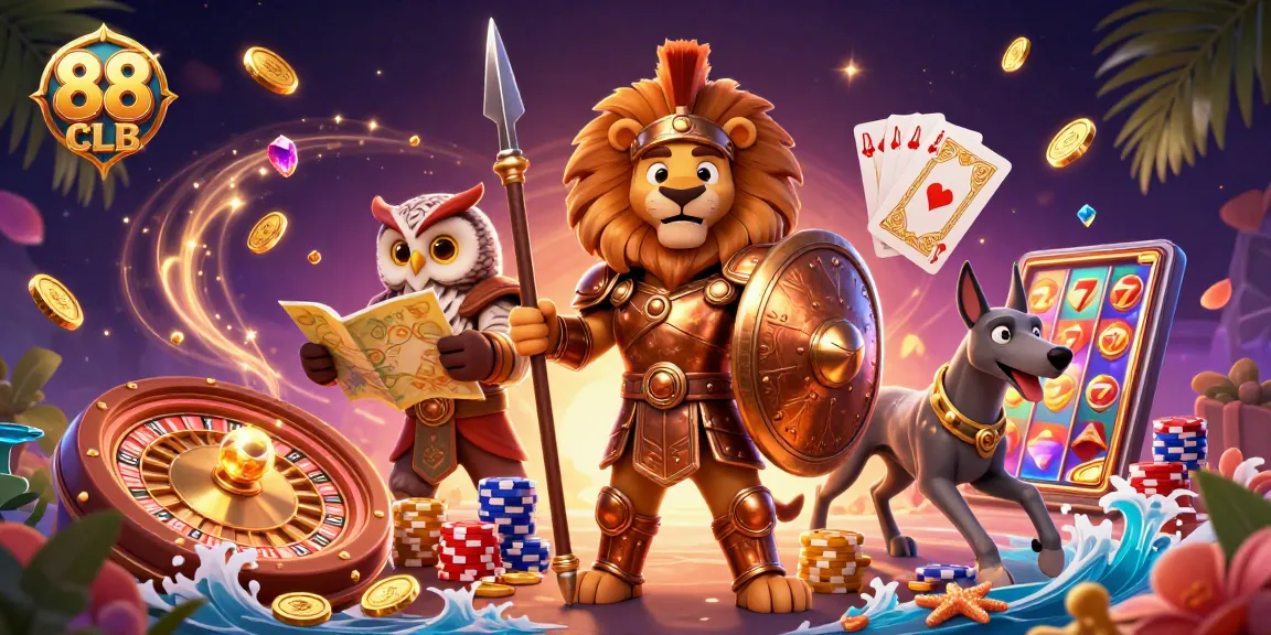 Play thrilling games at 88 CLB with epic characters and vibrant casino action.
