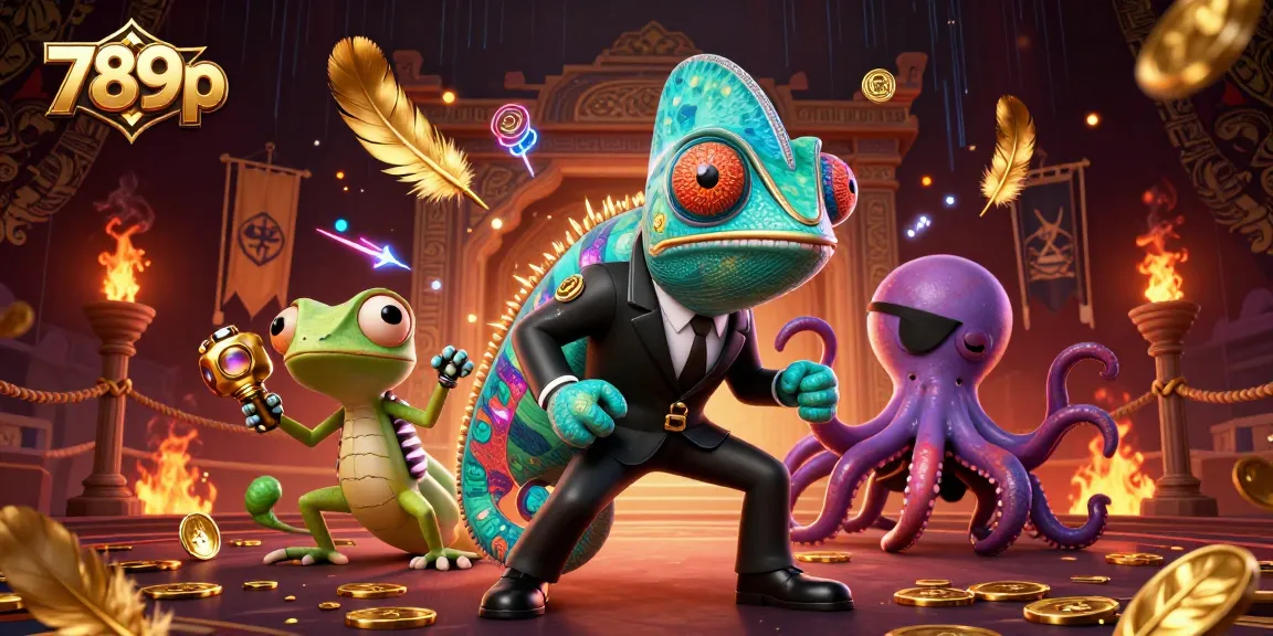 Experience thrilling gameplay at 789p with a vibrant 3D casino adventure featuring dynamic characters.